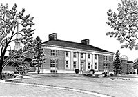 Stockwell Library Albion College print