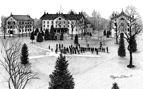 Albion College Quad 1894