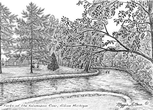 Forks of the Kalamazoo River