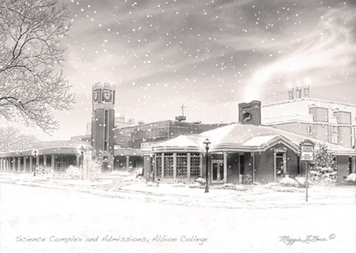 Science Complex Albion College Print