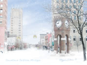 Clock Tower, Jackson Michigan