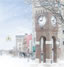 The  Clocktower, Jackson MIchigan Artwork by Maggie LaNoue