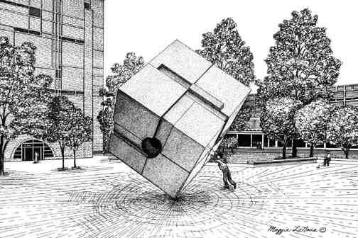 The Cube in Ann Arbor Michigan