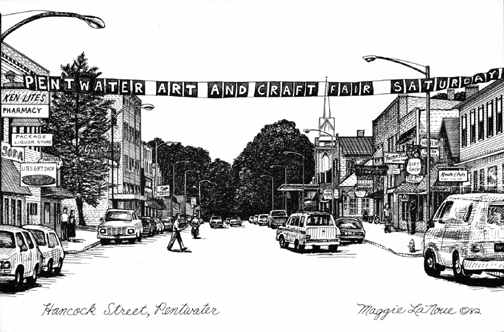 hancock st. pentwater michigan