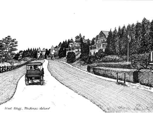 West Bluff Mackinac Island