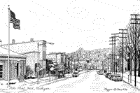 Hart, winter Michigan