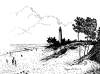 Albion COllege Campus 1894 Art by Maggie LaNoue