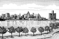 Detroit Skyline