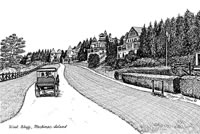 West Bluff Mackinac Island Print